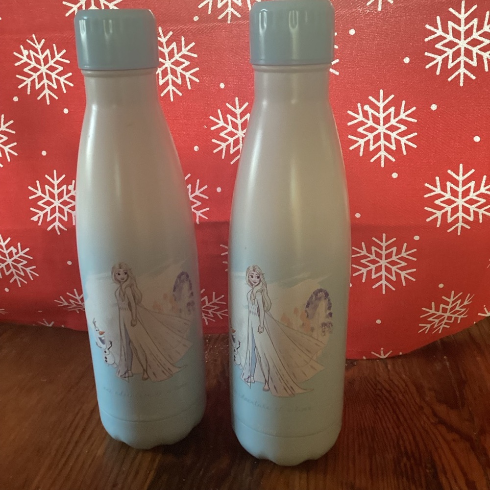 Disney Frozen Miniso 500ml aluminum thermal bottle- set of 2